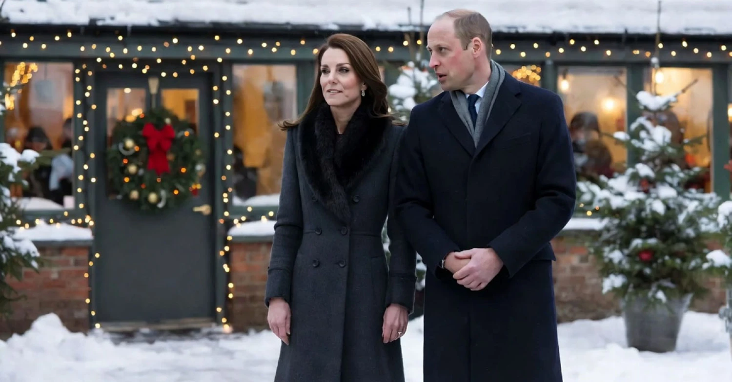 Never before revealed: Princess Catherine, William, and their three children share a sweet, unexpected Christmas moment at their new home.